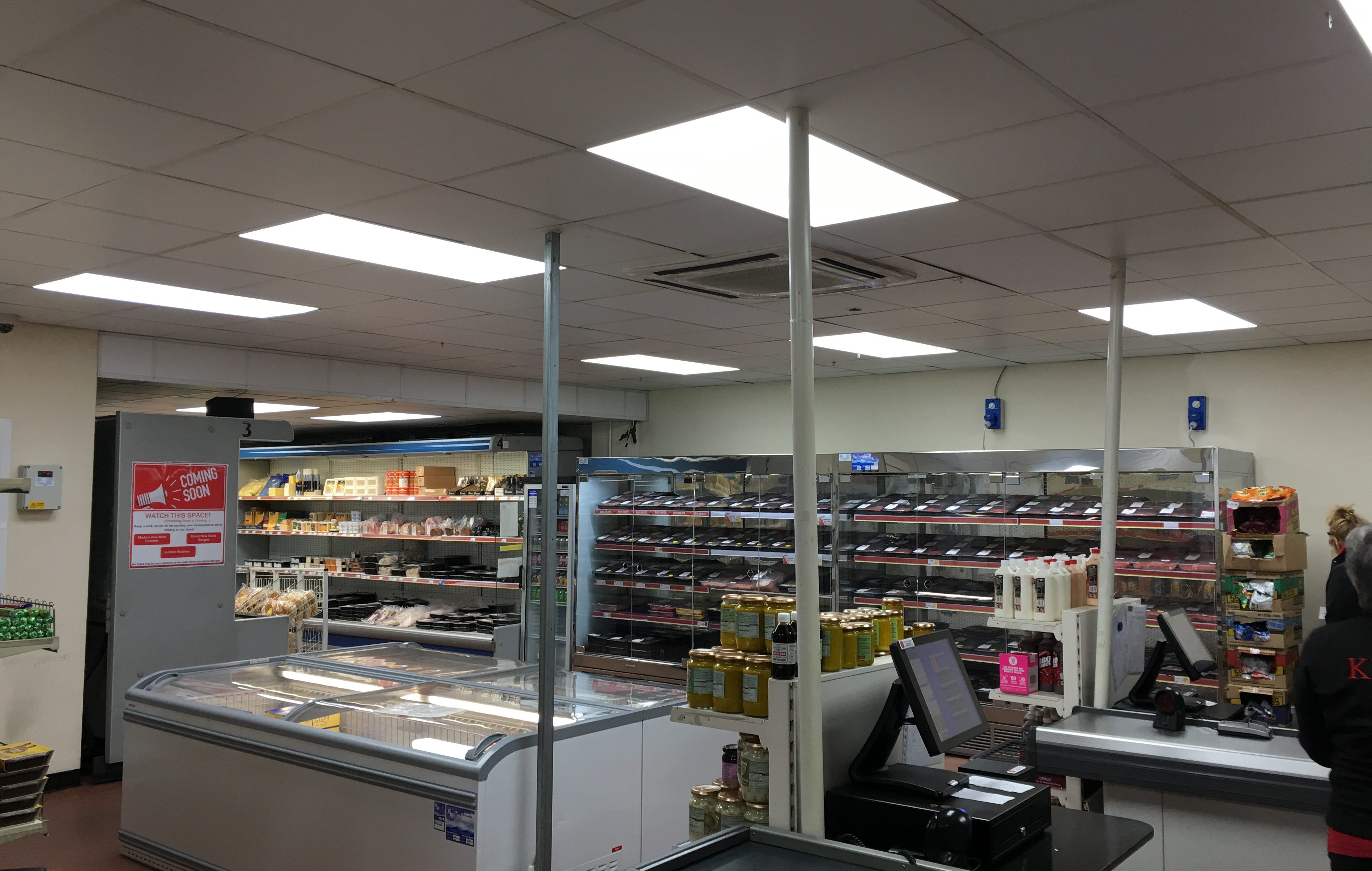 recent work carried out for led lighting in manchester